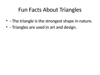 Triangles_Presentation.pptx to know what is triangle | PPTX