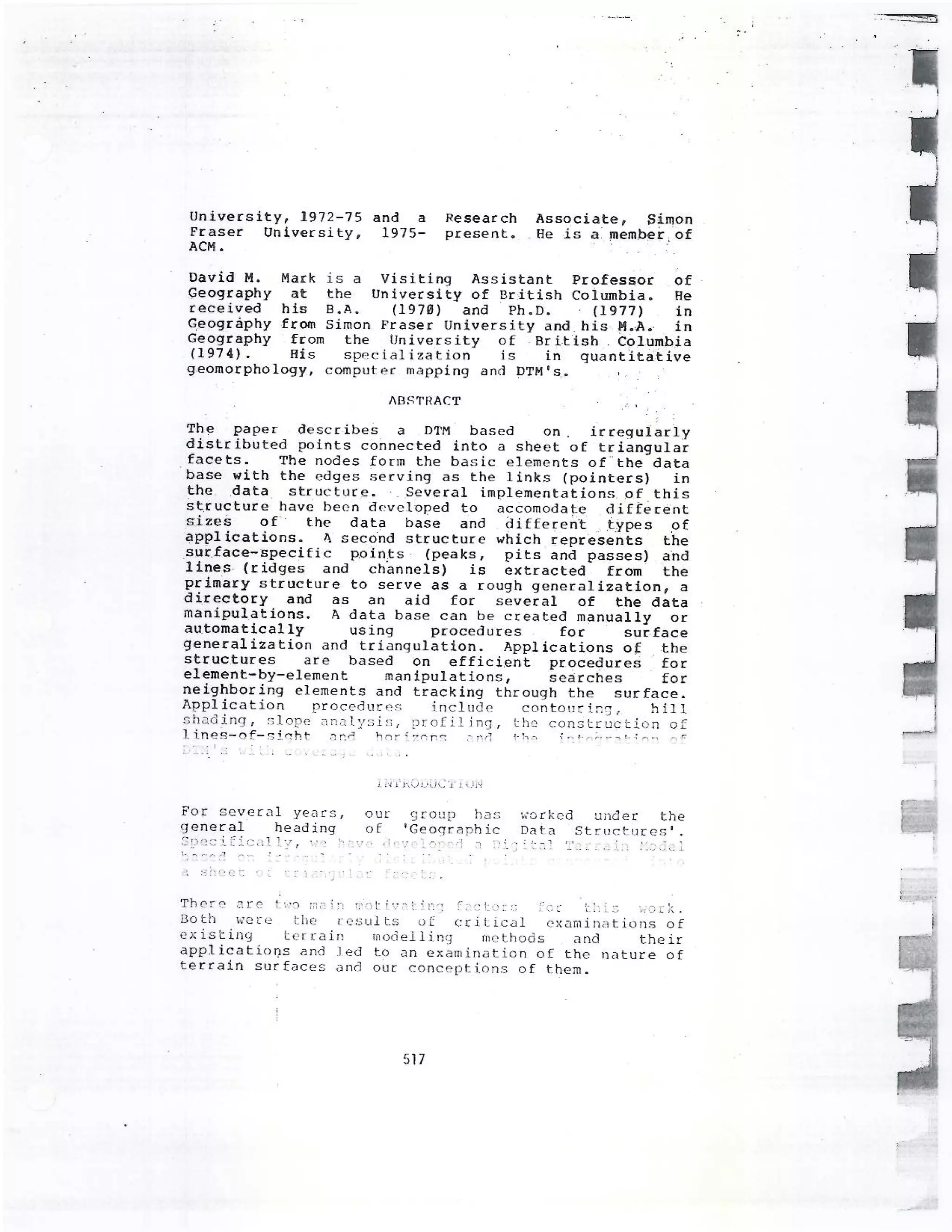 Triangular Trregular Network