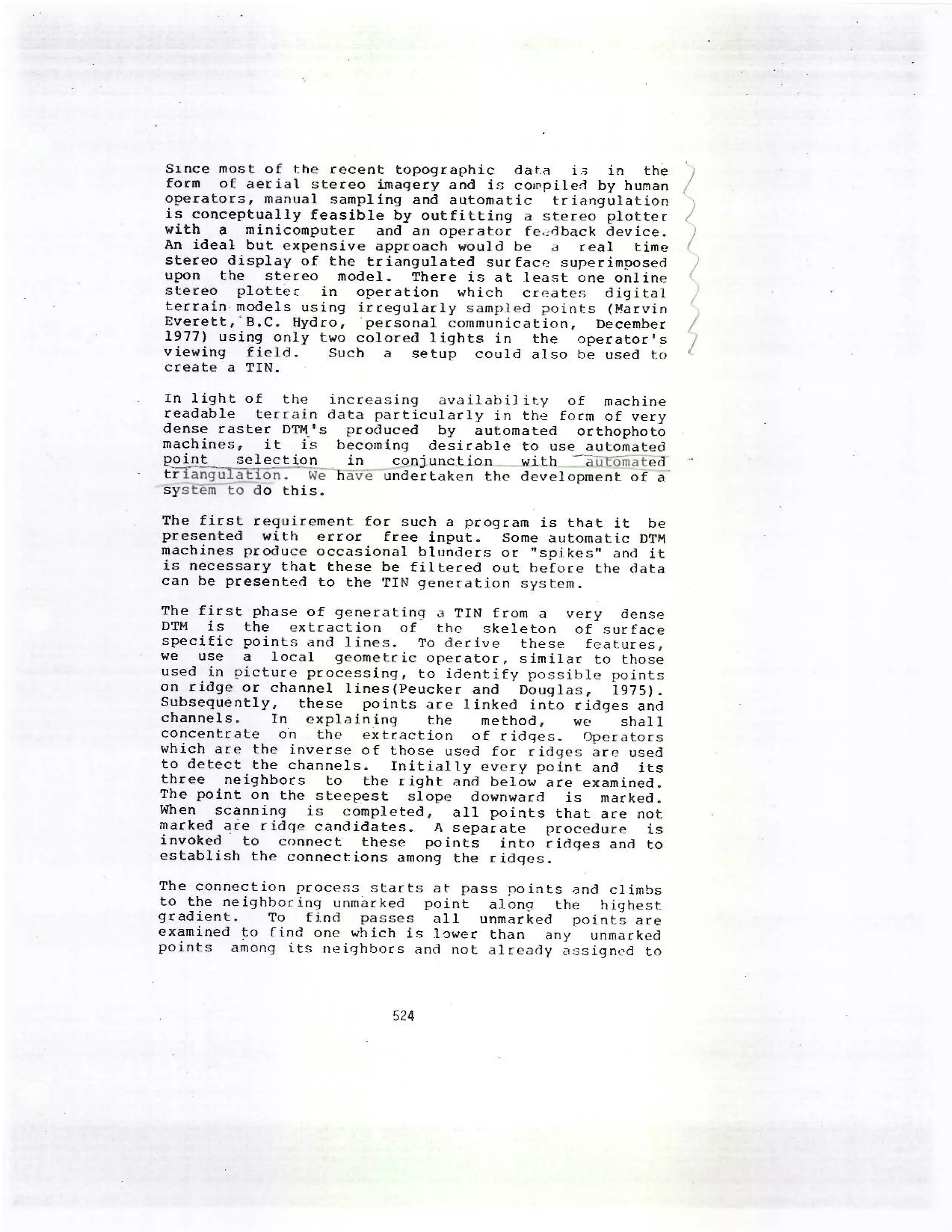 Triangular Trregular Network