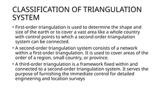TRIANGULATION AND TRILATERATION in .pptx