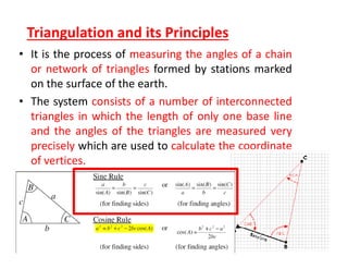 Triangulation and Trilateration | PDF
