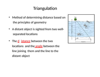 TRIANGULATION SURVEY is the study of survey | PPTX