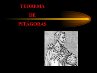 TEOREMA DE PITÁGORAS 