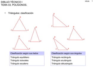 [object Object],Clasificación según sus lados Triángulo equilátero Triángulo isósceles Triángulo escaleno Clasificación según sus ángulos Triángulo rectángulo Triángulo acutángulo Triángulo obtusángulo 
