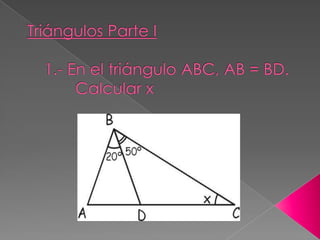 Triangulos  diapositivas 2