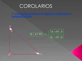 9. TEOREMA DE LAS DOS ALTURASBφφX = 180° - XDEAC