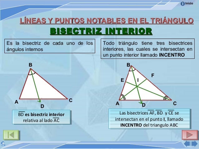 Triangulos lineas notables