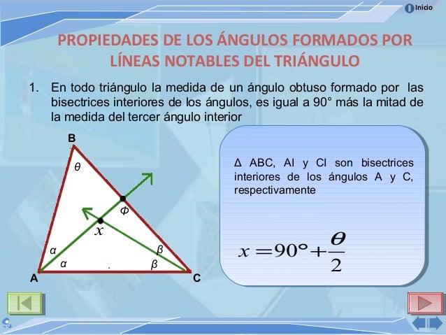 Triangulos lineas notables
