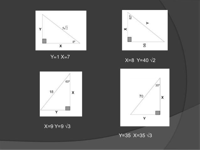 Triangulos Notables