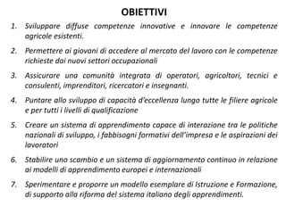 Carlo Triarico - Proposta per un Piano Nazionale di istruzione e Formazione in Agricoltura Biologica Slide 4
