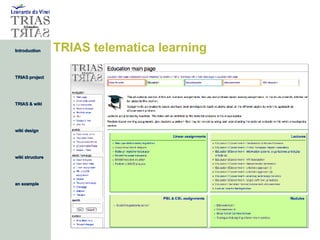 TRIAS telematica learning 