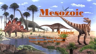 Mesozoic
Triàsic
Sonia Costa, Irene Colomar,
Yaiza Gómez, Isa Requena
 