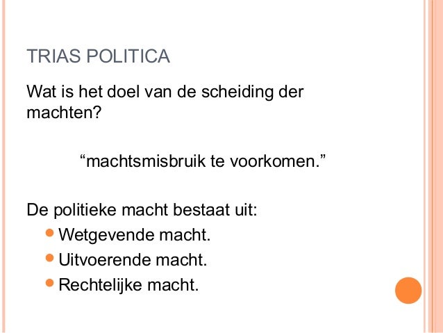 Trias politica