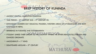 Kaundinya Rishi Unveiling the Tribal coins of the kunindas.pptx