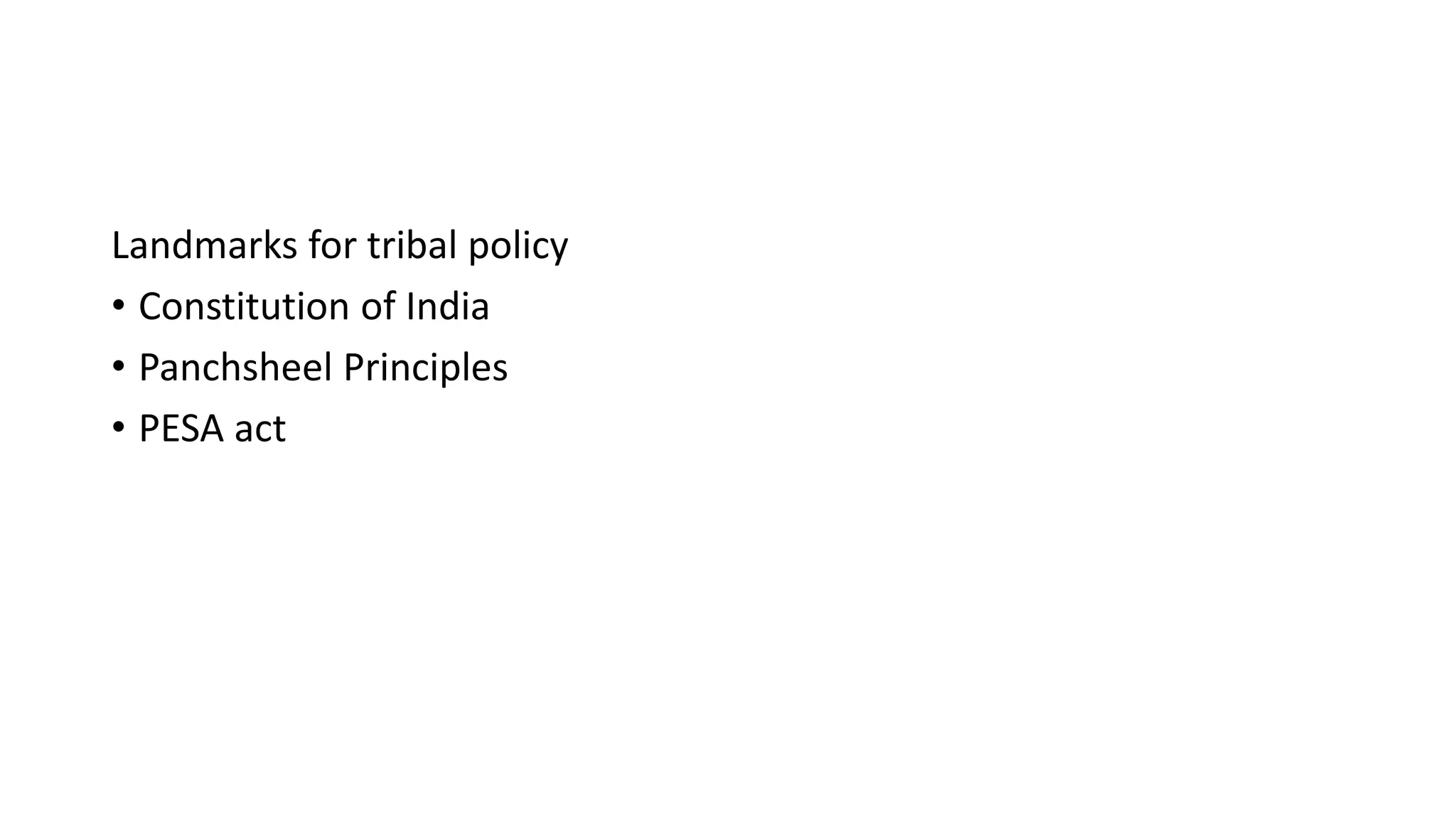 Tribal health PPT