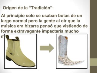 Movimiento tribal botas picudas . PPT
