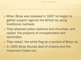 Tribals, Dikus and-the-vision-of-a-golden-age, Grade 8 History CBSE | PDF