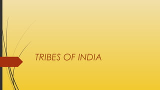 TRIBES OF INDIA

 