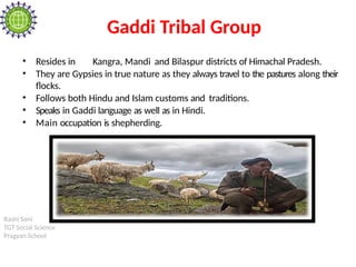 Tribes of India- Livelihood, Socio-Economic setup | PPTX