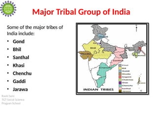 Tribes of India- Livelihood, Socio-Economic setup | PPTX
