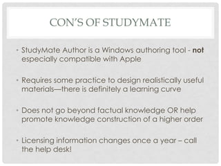 Tribe study mate presentation | PPTX
