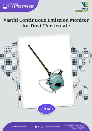 Tribo Electric Dust Monitor | Vasthi Instruments
