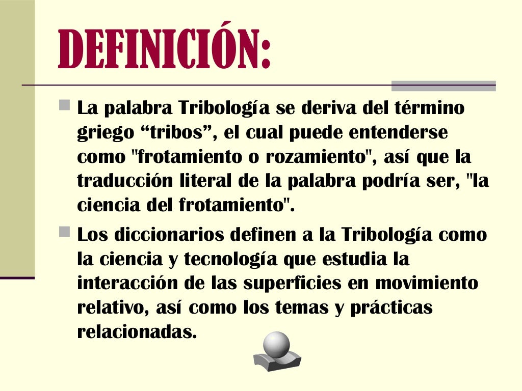 tribologia