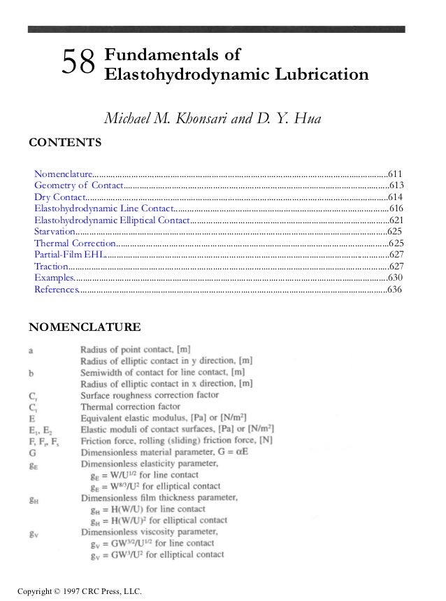 Tribology data handbook
