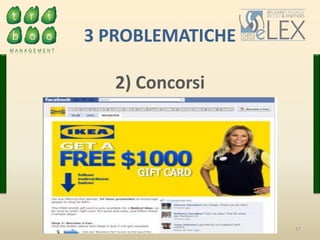 17
3 PROBLEMATICHE
2) Concorsi
 