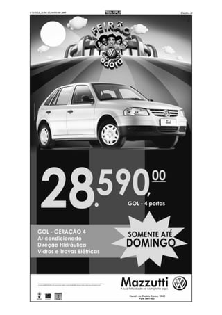 CACOAL, 21 DE AGOSTO DE 2009   PÁGINA 15
 