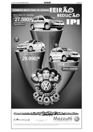 CACOAL, 11 DE SETEMBRO DE 2009   PÁGINA 13
 