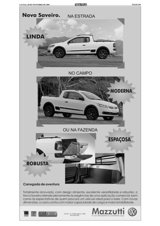 CACOAL, 06 DE NOVEMBRO DE 2009   PÁGINA 09
 