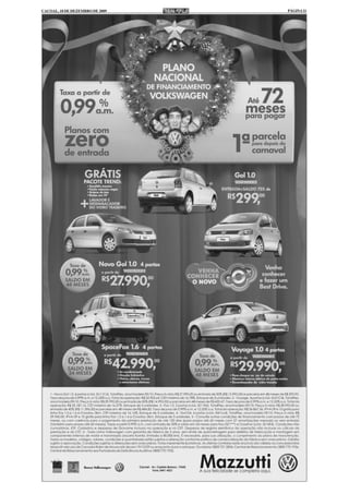 CACOAL, 18 DE DEZEMBRO DE 2009   PÁGINA 11
 