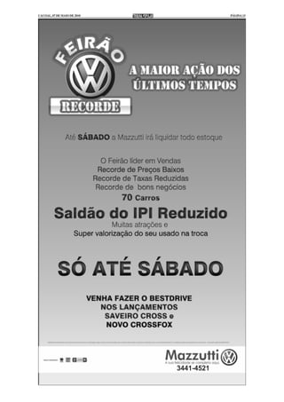 CACOAL, 07 DE MAIO DE 2010   PÁGINA 13
 