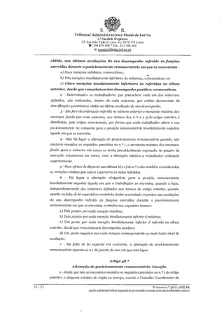 Sentença do Tribunal Administrativo sobre processo do STAL contra Câmara de Tomar