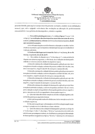 Sentença do Tribunal Administrativo sobre processo do STAL contra Câmara de Tomar