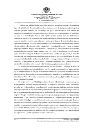 Sentença do Tribunal Administrativo sobre processo do STAL contra Câmara de Tomar