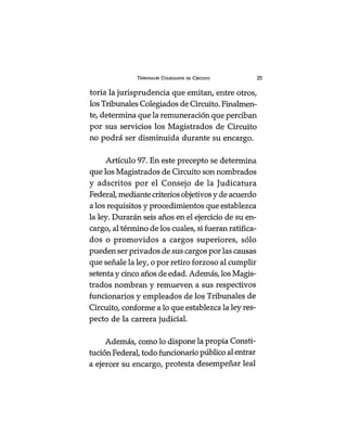 Tribunales colegiados de circuito. scjn | PDF