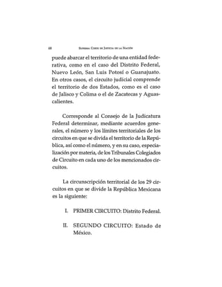 Tribunales colegiados de circuito. scjn | PDF
