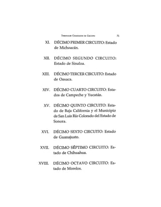 Tribunales colegiados de circuito. scjn | PDF