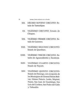 Tribunales colegiados de circuito. scjn | PDF