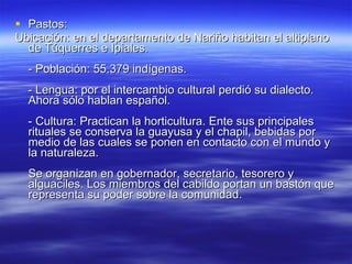 Tribus De Colombia PPT