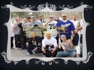 homies
NACE EN LA FRONTERA NORTE,QUE LLEGA DESPUES A
MEXICO A PRINCIPIOS DE LOS 70 Y QUE ES HEREDERO
DIRECTO DEL MOVIMIENTO CHICANO DE LOS AÑOS 60
EN L.A.(LOS ANGELES) CALIFORNIA E.U.
 