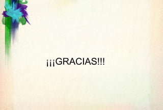 ¡¡¡GRACIAS!!!
 