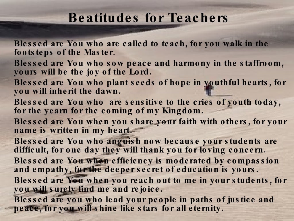 Tribute To Teachers