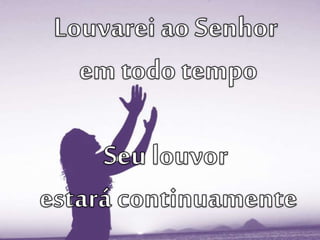 Tributo a Iehovah - Adhemar de Campos