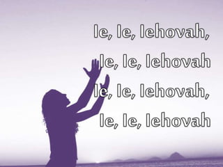 Tributo a Iehovah - Adhemar de Campos