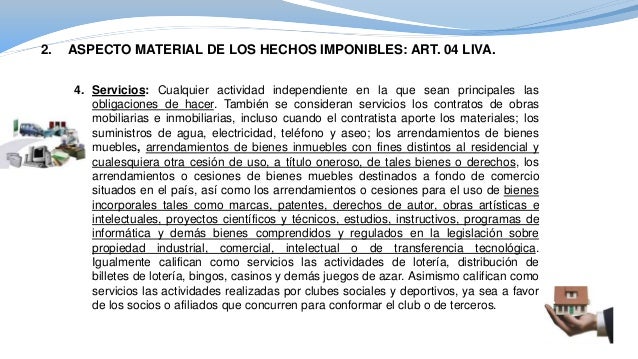 hecho imponible del iva