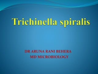 DR ARUNA RANI BEHERA
MD MICROBIOLOGY
 