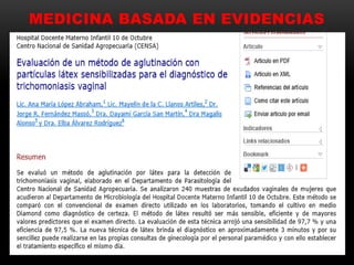 MEDICINA BASADA EN EVIDENCIAS
 